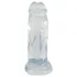 Crystal Clear Big Dong - grote dildo van jelly (21,5 cm)