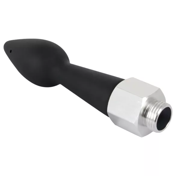 You2Toys - anale douche - siliconen kegeldop - zwart