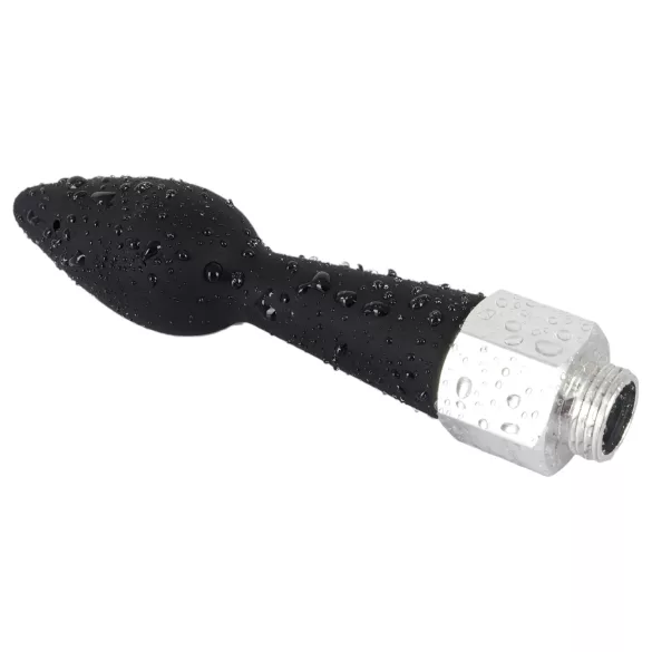 You2Toys - anale douche - siliconen kegeldop - zwart