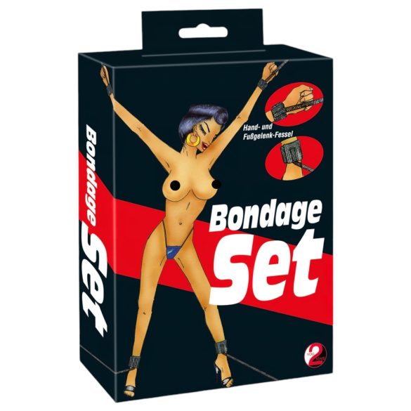 You2Toys - Bondage set! (4 delen)