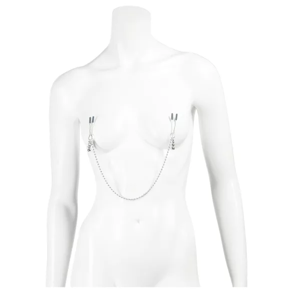 Fifty Shades of Grey - Tepelklemmen met ketting - verstelbaar metaal