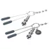 Fifty Shades of Grey - Tepelklemmen met ketting - verstelbaar metaal