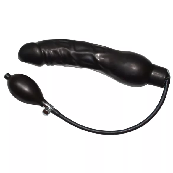 You2Toys - latex opblaasbare anaalspreider - zwart groot