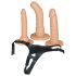 You2Toys - Strap-on dildo set! - naturel