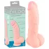 Medical - siliconen dildo - realistisch - 20cm - huidkleur