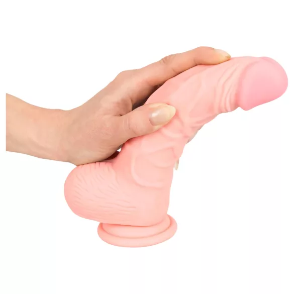 Medical - siliconen dildo - realistisch - 20cm - huidkleur