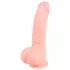 Medical - siliconen dildo - realistisch - 20cm - huidkleur