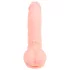 Medical - siliconen dildo - realistisch - 20cm - huidkleur