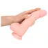 Medical - siliconen dildo - realistisch - 20cm - huidkleur