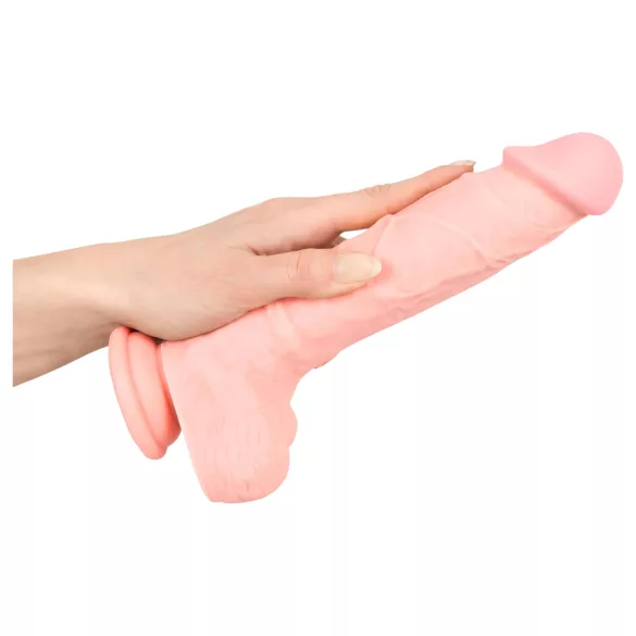 Medical - siliconen dildo - realistisch - 24cm - huidkleurig