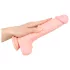 Medical - siliconen dildo - realistisch - 24cm - huidkleurig