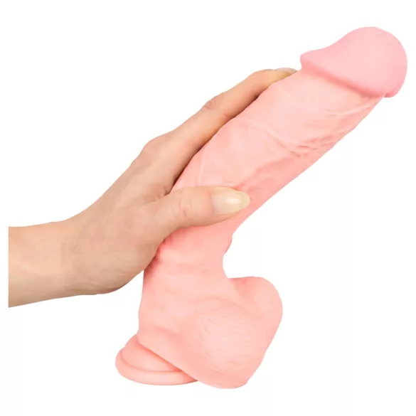 Medical - siliconen dildo - realistisch - 24cm - huidkleurig