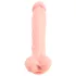 Medical - siliconen dildo - realistisch - 24cm - huidkleurig