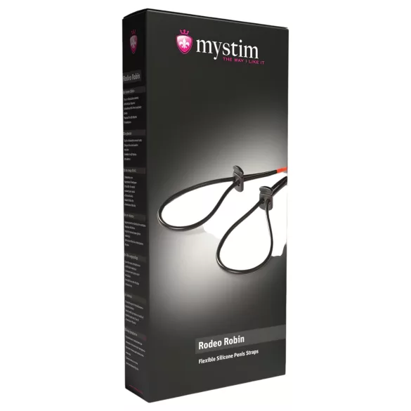 mystim Rodeo Robin - elektro penis en balringen - elektrostimulatie siliconen