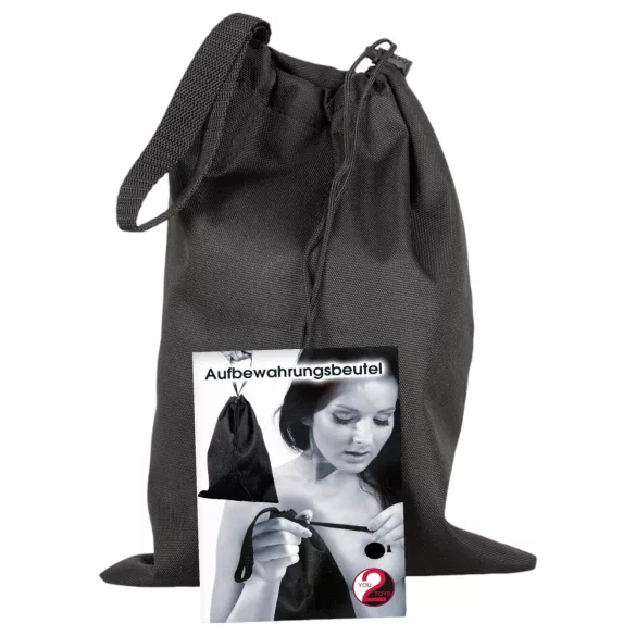 You2Toys - Discrete opbergtas voor seksspeeltjes (zwart)