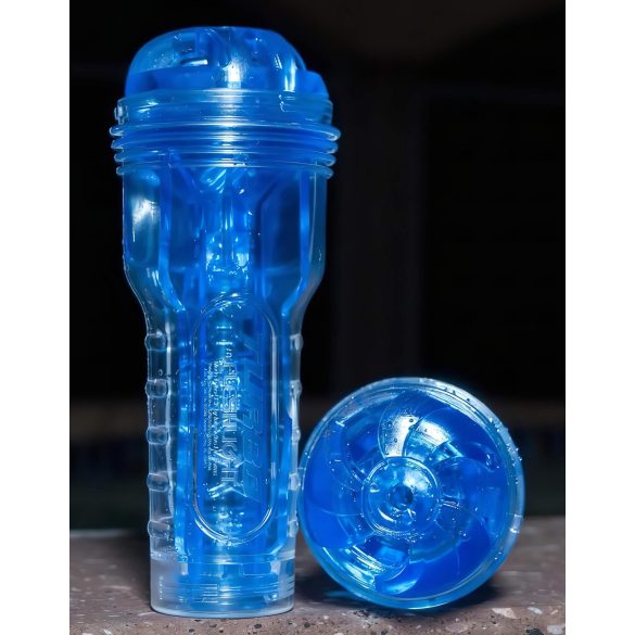 Fleshlight Turbo Thrust - masturbator met zuigfunctie - blauw