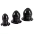 You2Toys - buttplug set - 3 stuks - zwart