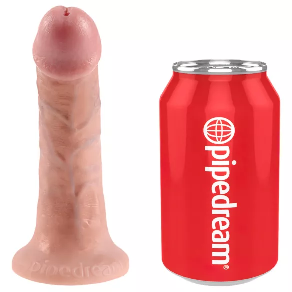 King Cock - Strap-on dildo - 6 inch - huidkleurig