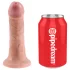 King Cock - Strap-on dildo - 6 inch - huidkleurig