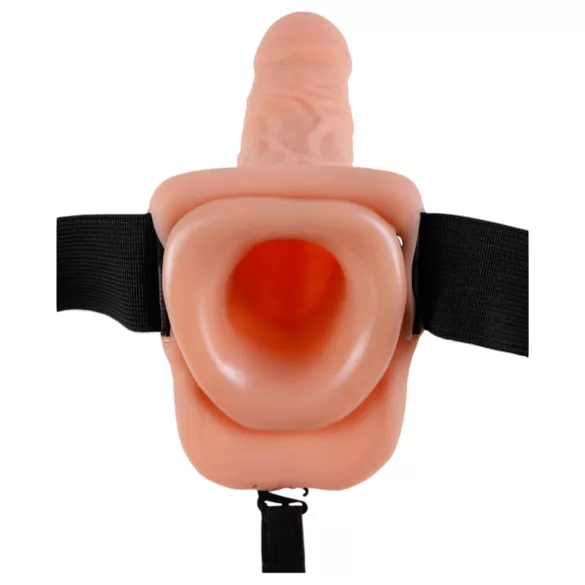 Fetish Strap-on 9 - strap-on dildo - realistisch - huidkleurig