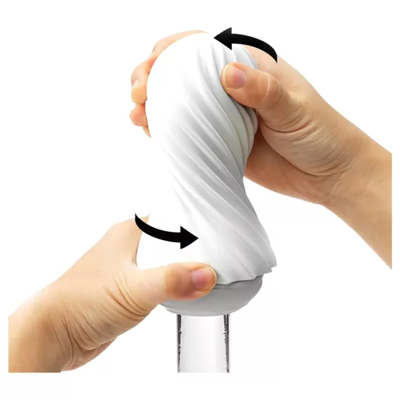 TENGA Flex - masturbator - flexibel design - wit