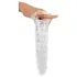Crystal Skin - penis sleeve met noppen - transparant