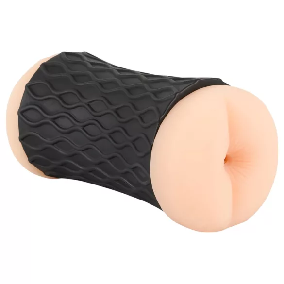 Nature Skin - masturbator vagina en anus - realistisch - huidskleur/zwart