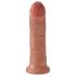 King Cock - dildo 20 cm - donker huidkleur
