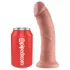 King Cock - dildo 20 cm - realistisch - huidskleur