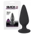Black Velvets - anale plug - zwaar 40g - zwart