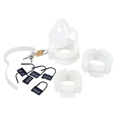 You2Toys - peniskooi - siliconen - wit