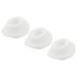Womanizer Premium S - vervangende zuigring set - wit - 3 stuks