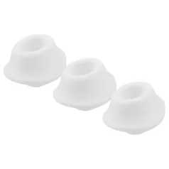 Womanizer Premium M - reservemondstuk set - wit - 3 stuks