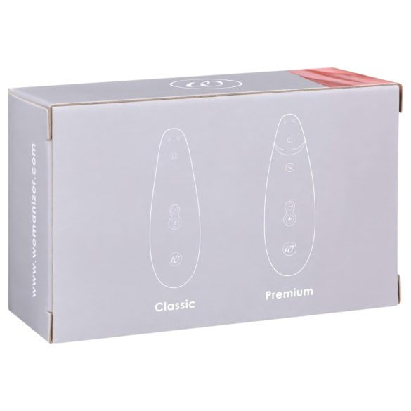 Womanizer Premium M - vervangende zuignap set - rood - 3 stuks