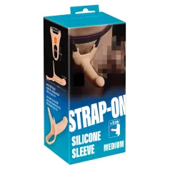 You2Toys - strap-on dildo hollow - huidkleurig