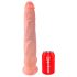 King Cock 14 Dildo met Ballen (35cm) - Naturel