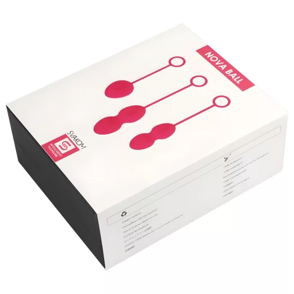 Svakom Nova - geishaballen set 3-delig - rood