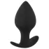 Black Velvets - siliconen buttplug set - 3-delig - zwart