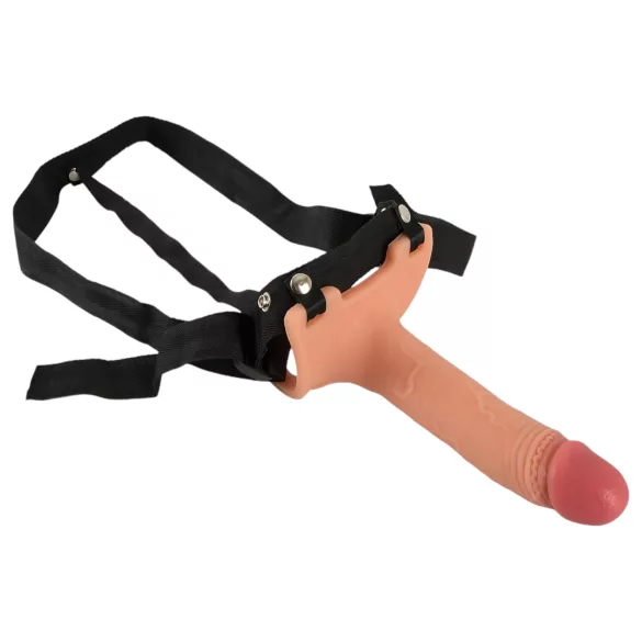 Realistixxx - strap-on dildo - hollow - naturel