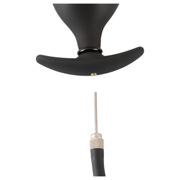 You2Toys - opblaasbare anale plug - zwart