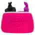 Happyrabbit - seksspeeltjes etui (roze) - klein