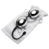 Fifty Shades of Grey - geisha balletjes - metalen duo ballen - zilver