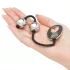 Fifty Shades of Grey - mini geishaballetje - metaal zilver