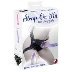 You2Toys - strap-on set - 2 dildo’s - verstelbare harnas