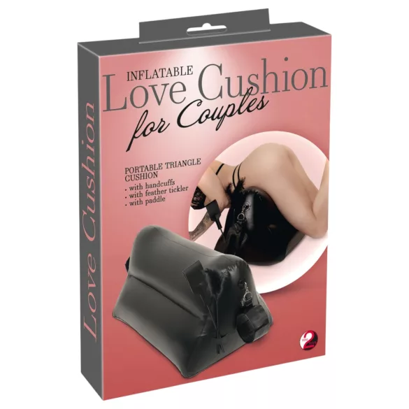 You2Toys - opblaasbaar sekspaar kussen set - zwart