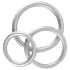 You2Toys Metallic - siliconen penisringen set - 3 stuks