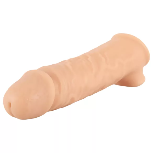 Realistixxx - penis sleeve met ring - 16cm - huidkleurig