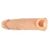Realistixxx - penis sleeve met ring - 16cm - huidkleurig