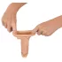 Realistixxx - penis sleeve met ring - 16cm - huidkleurig