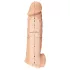 Realistixxx - penis sleeve met ring - 16cm - huidkleurig